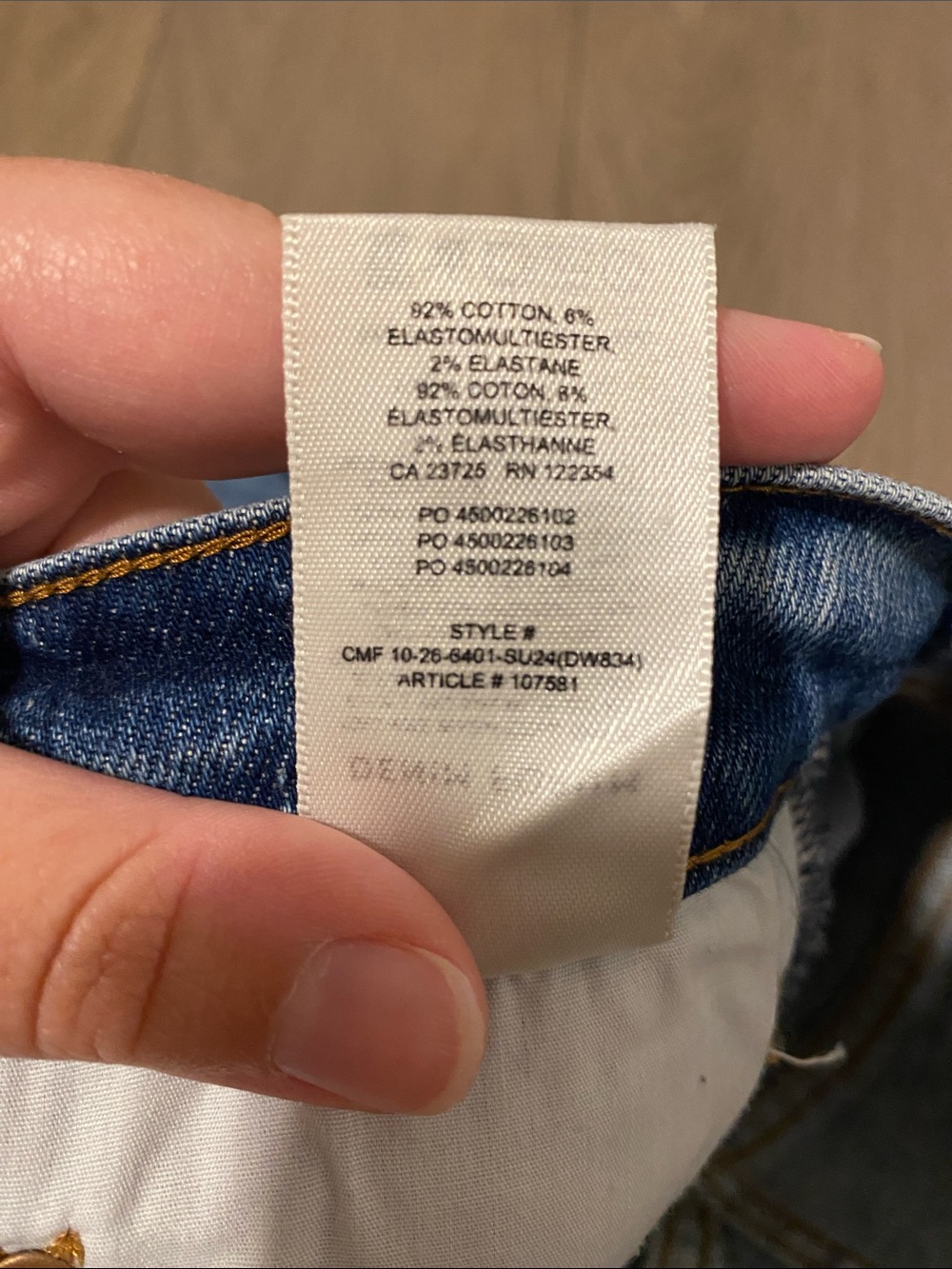 Denim Forum The '50s Arlo Hi Mid-Thigh Denim Short - Picture 9 of 14